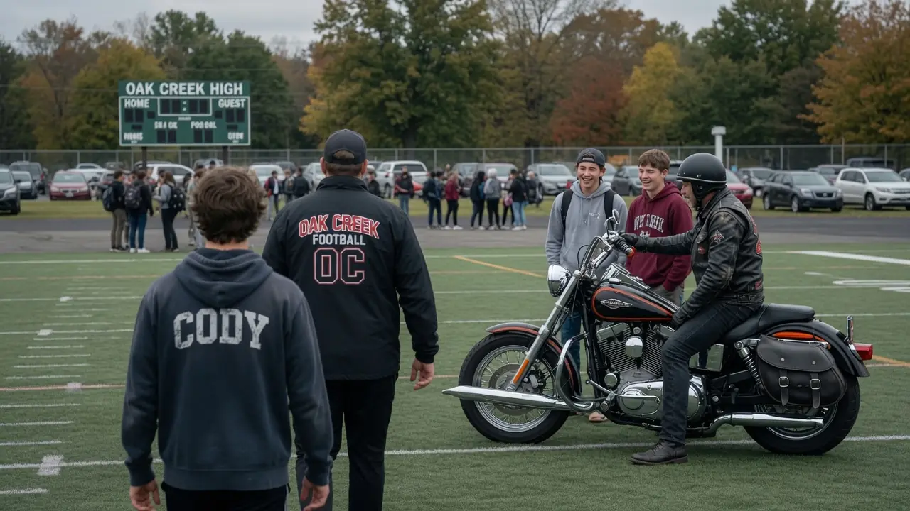 That Boy Has Been Limping All Week — Coach Finally Called His Biker Brother