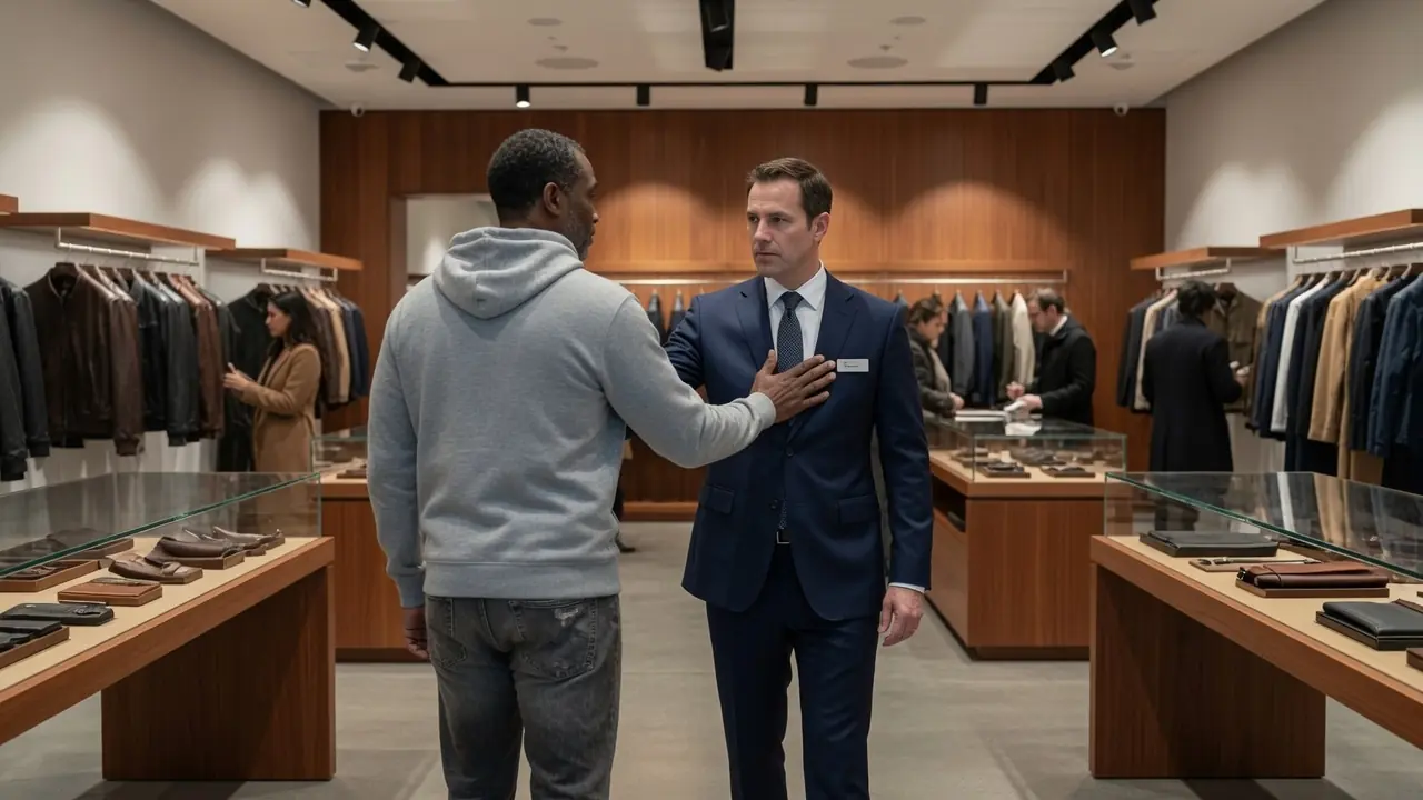 Undercover Black CEO Walks Into His Own Store — He Freezes When an Employee Refuses to Serve Him