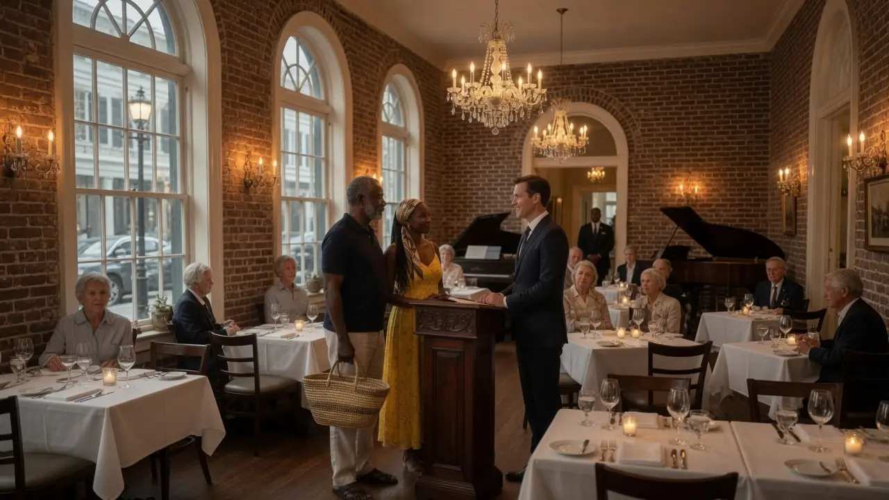 Restaurant Manager Told a Black Couple "No Tables" — Then a Diner Whispered Their Names and He Froze