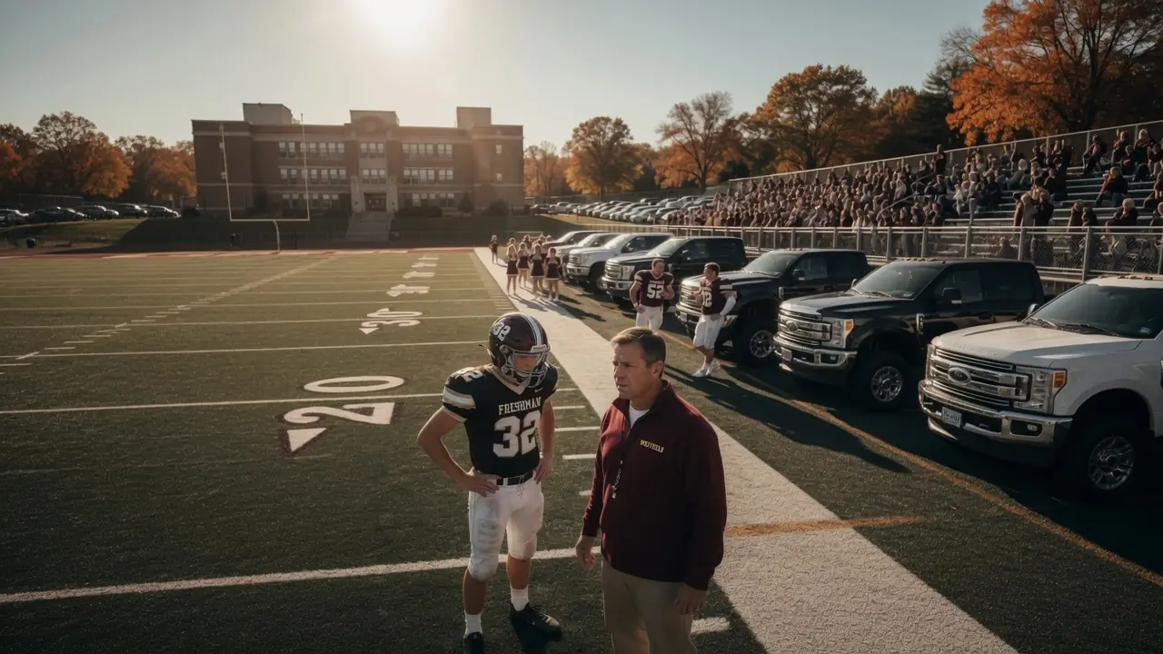 That Boy Has Been Limping All Week — Coach Finally Called His Biker Brother