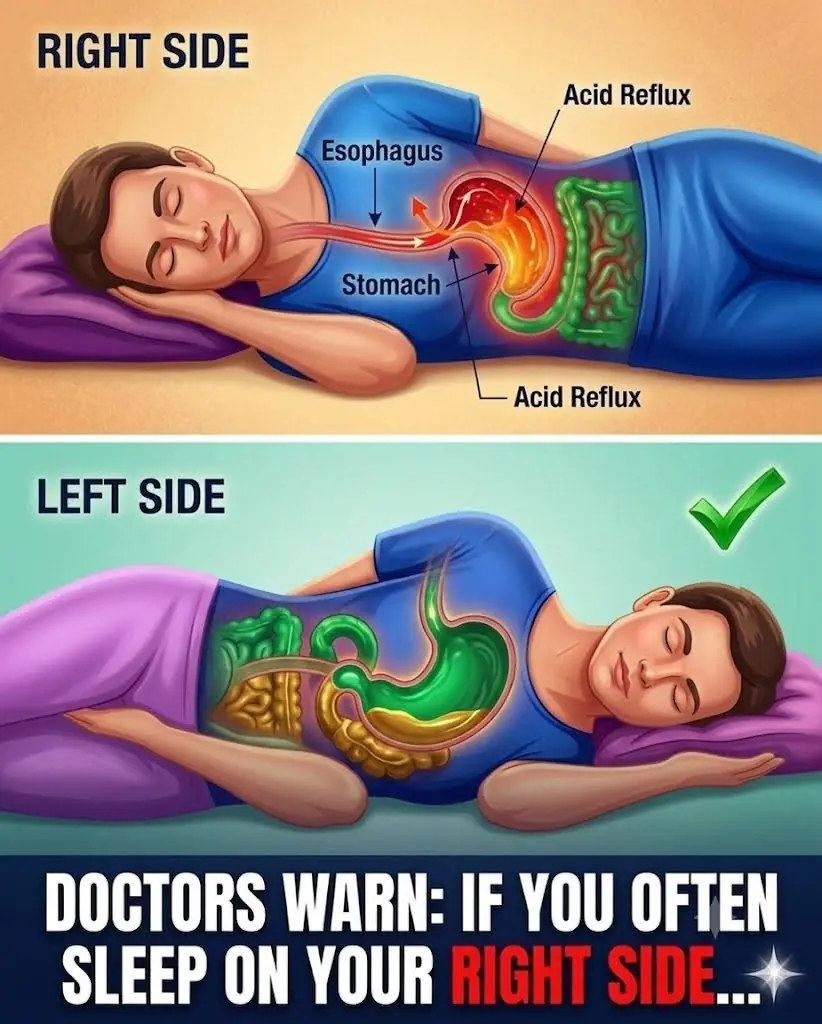 Doctors Warn: Your Sleeping Position May Affect Acid Reflux Symptoms