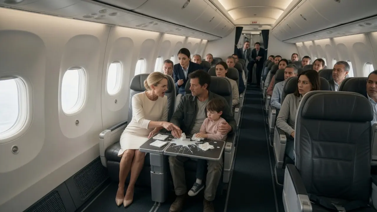 The CEO Mocked the Single Father — Then Fate Called: “Are There Any Fighter Pilots on Board?”