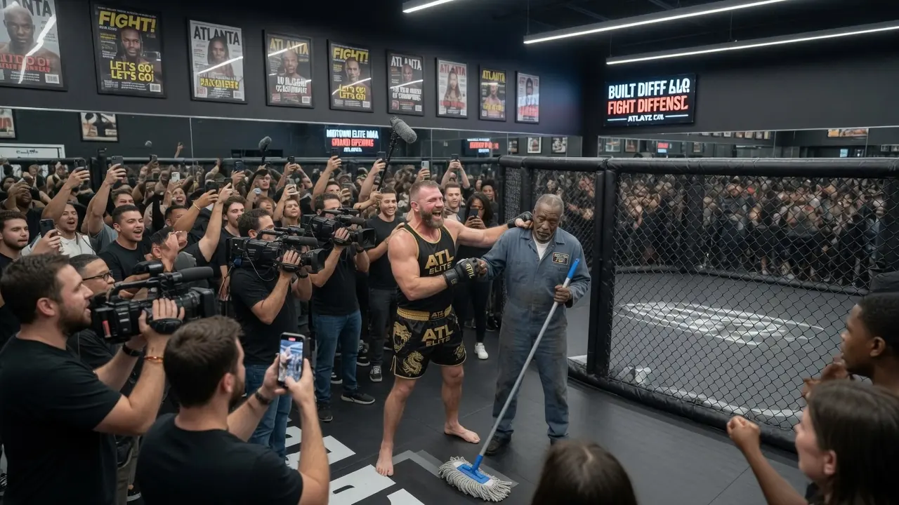 MMA Trainer Dragged a Black Janitor Into the Cage to Show Off — One Punch Ended It