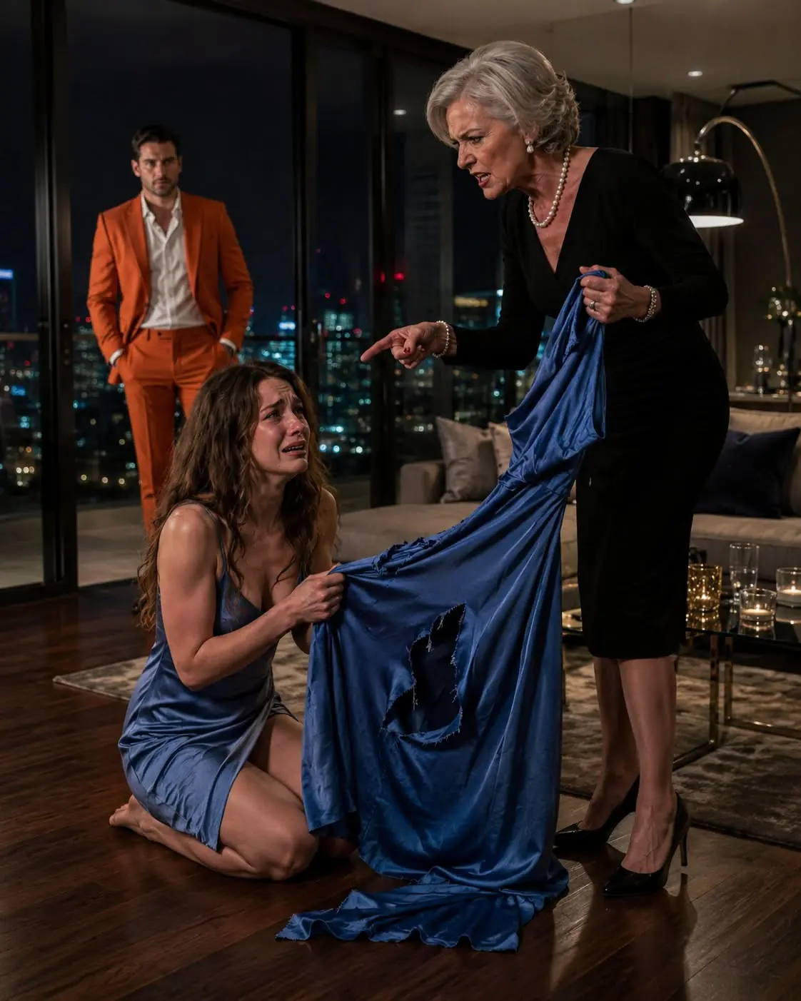 “You Are Nothing Without My Son.” My Mother-in-Law Tore My Designer Dress in My Kitchen—Then Learned I Secretly Owned the Company That Employed Him
