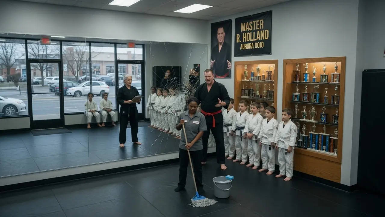 A Dojo Owner Humiliated The Janitor — Then A Guest Instructor Walked In