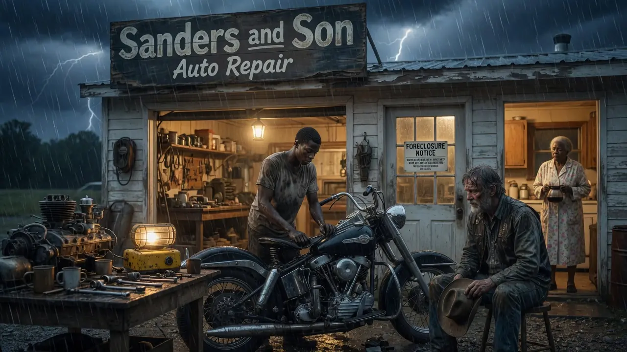 A Broke Teen Fixed A Biker’s Harley In A Storm — Then Refused His Money