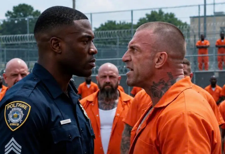 The most dangerous prisoner began humiliating and provoking the new guard, convinced that he was dealing with a weak man who would not be able to fight back. But what the guard did just a few seconds later shocked the entire prison