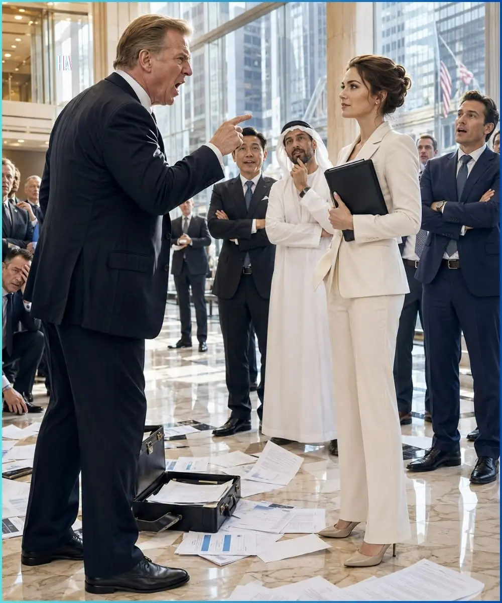 He Called Her Illiterate in Front of Wall Street and Never Expected Four Languages to Destroy His Empire