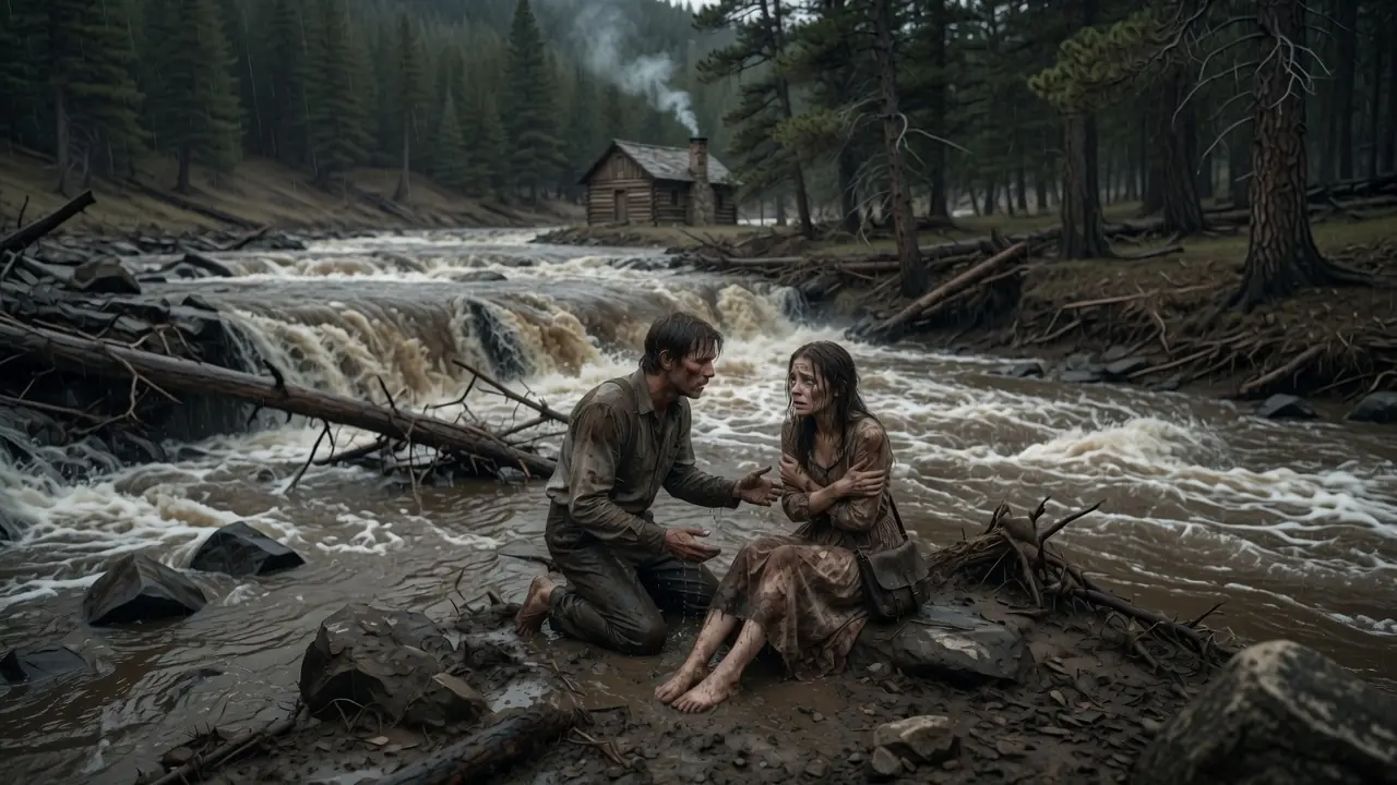 “Will You Stay If I Undress?” the Widow Asked After the Cowboy Saved Her in the River