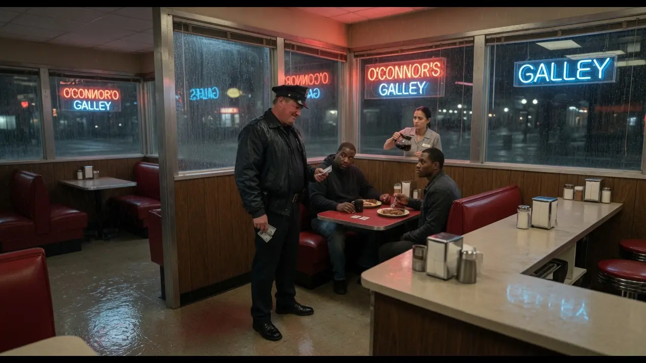 Cop Tries to Bully Two Black Men in a Diner - Until Their IDs Expose the Truth