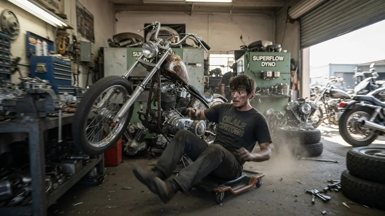 He Fixed a Biker’s Bike No One Could — That Evening, 465 Hells Angels Came for Him