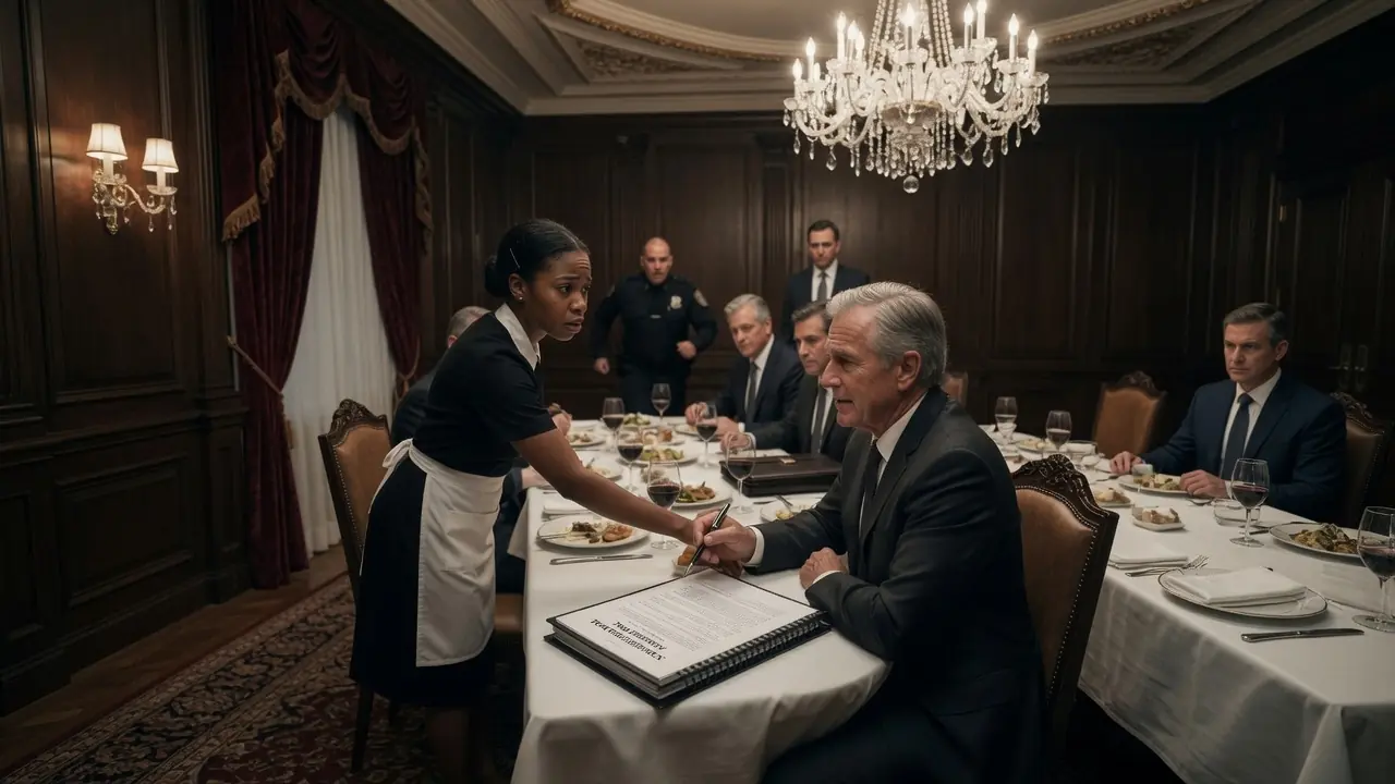 A Waitress Stopped A CEO From Signing — Then Whispered Four Words