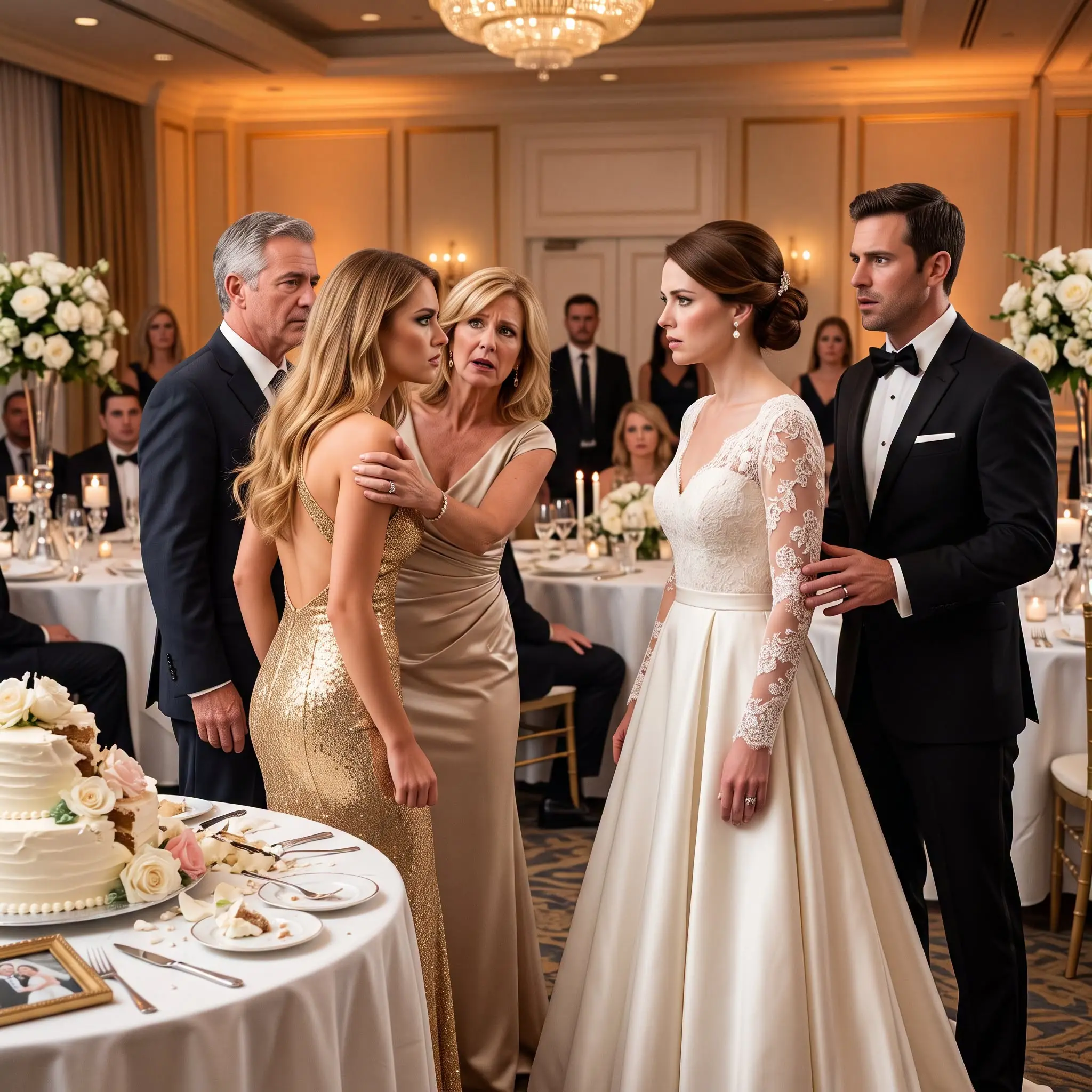 My sister stood up during my wedding toast, holding a glass of champagne. Then she screamed, “This is what you get for acting like you’re better than everyone.” By midnight, I had canceled the $9,400 tuition deposit I paid for her.