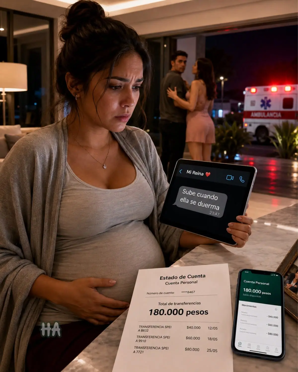 PREGNANT, I FOUND MY HUSBAND’S SECRET TEXT TO MY S...