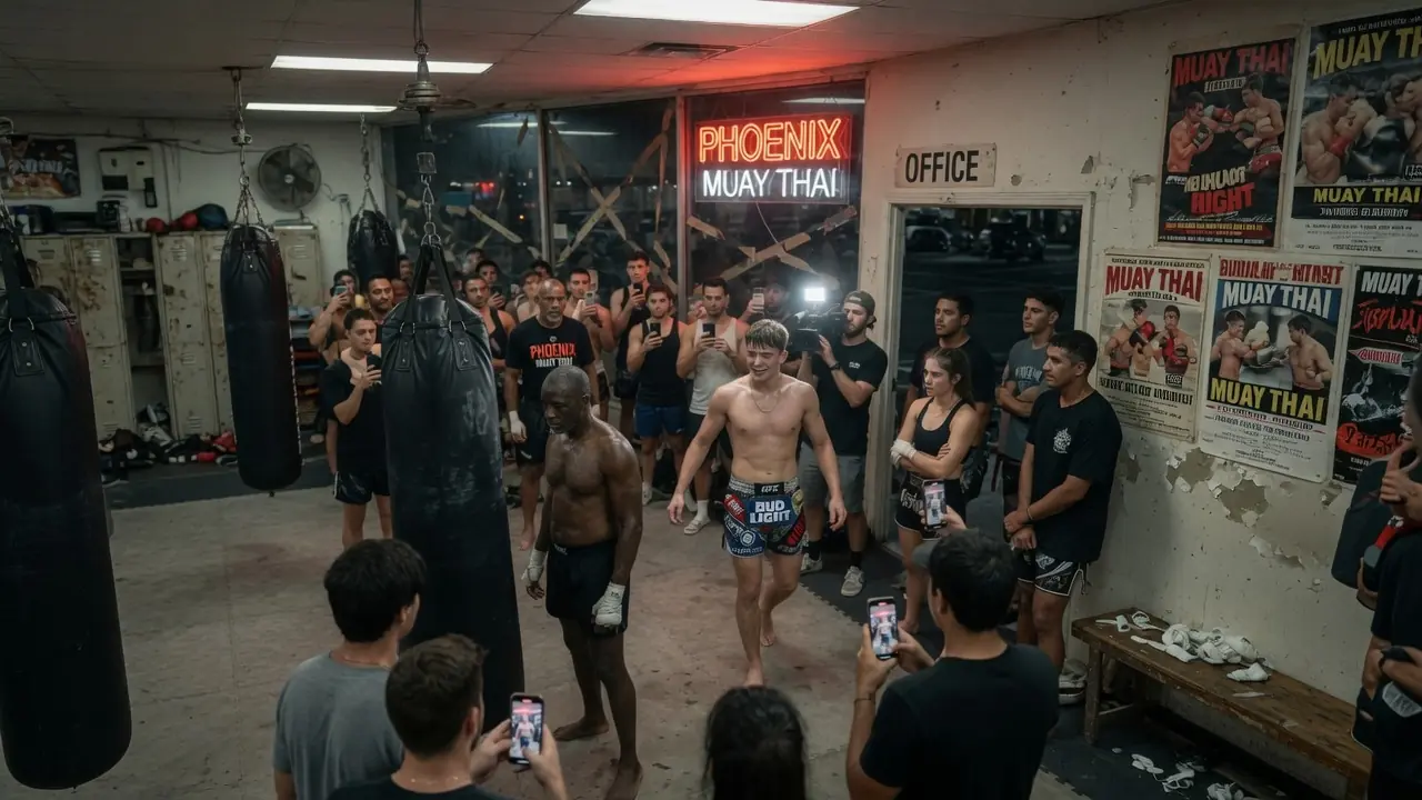 A Muay Thai Champion Dared Black Man to Spar — 8 Seconds Later, the Entire Gym Went Silent