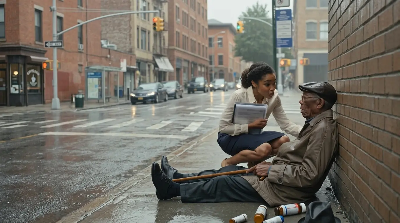 Young Woman Helped an Elderly Neighbor in The Rain and Missed The Bus — Then The CEO Saw The Strength Behind Her