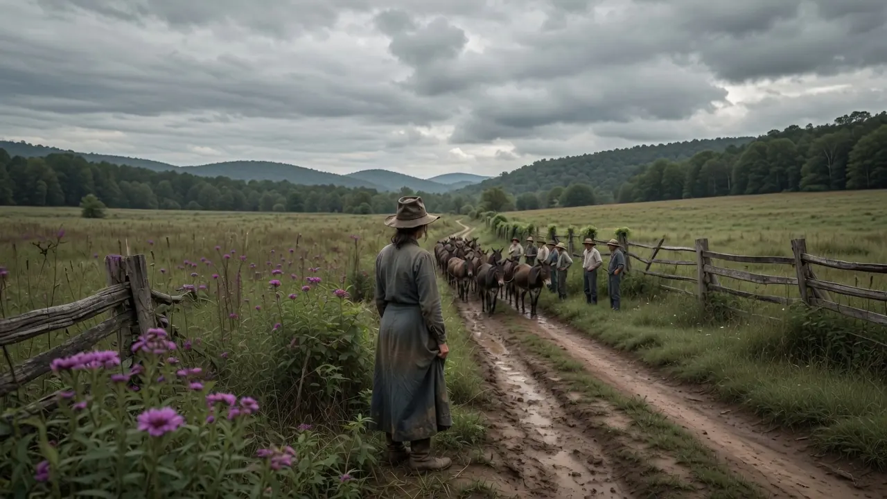 She Took In 20 Mules Nobody Wanted to Keep — They Laughed Until the Old Trail Opened a New Field