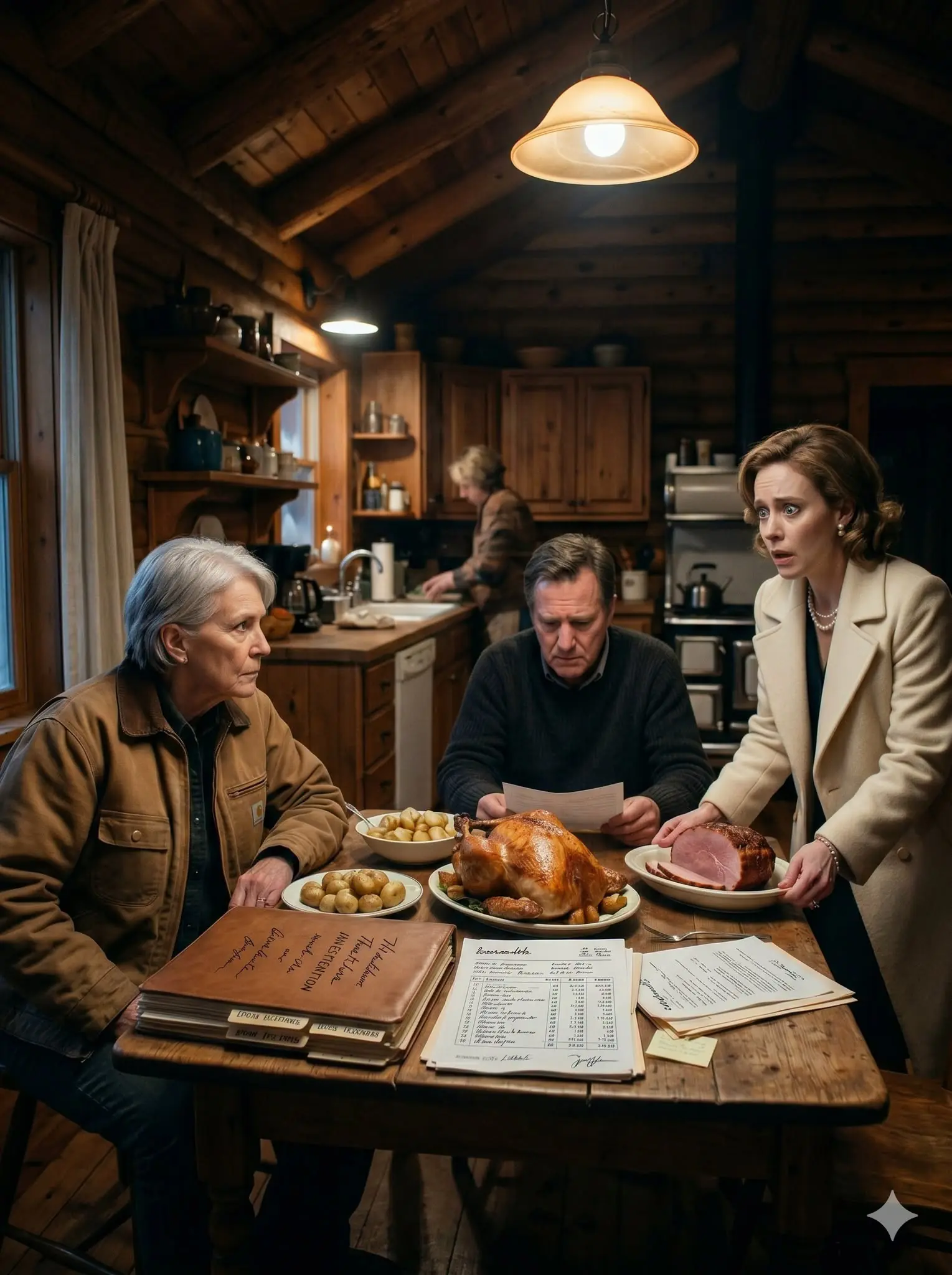 At Thanksgiving, My Millionaire Son Asked About the $5,500 His Wife Sent Me — My Answer Left Her Speechless…