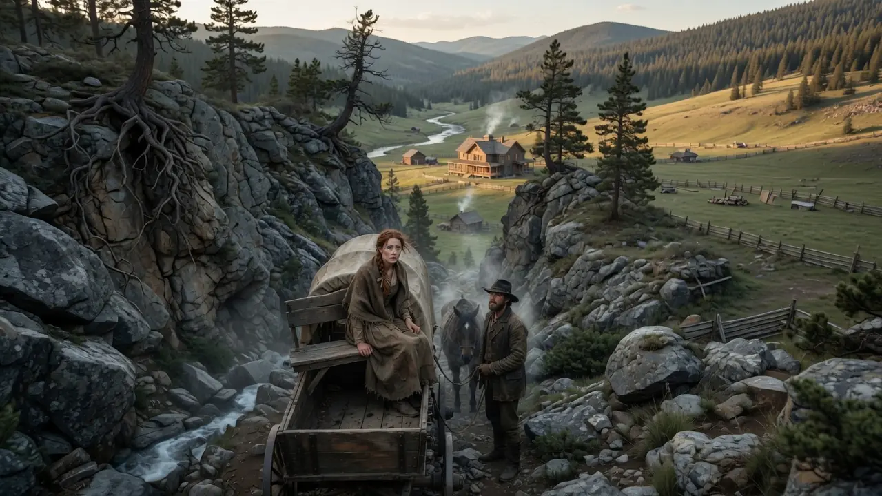 She Married A Poor Mountain Man, But He Drove Her To His Secret Hidden Mansion