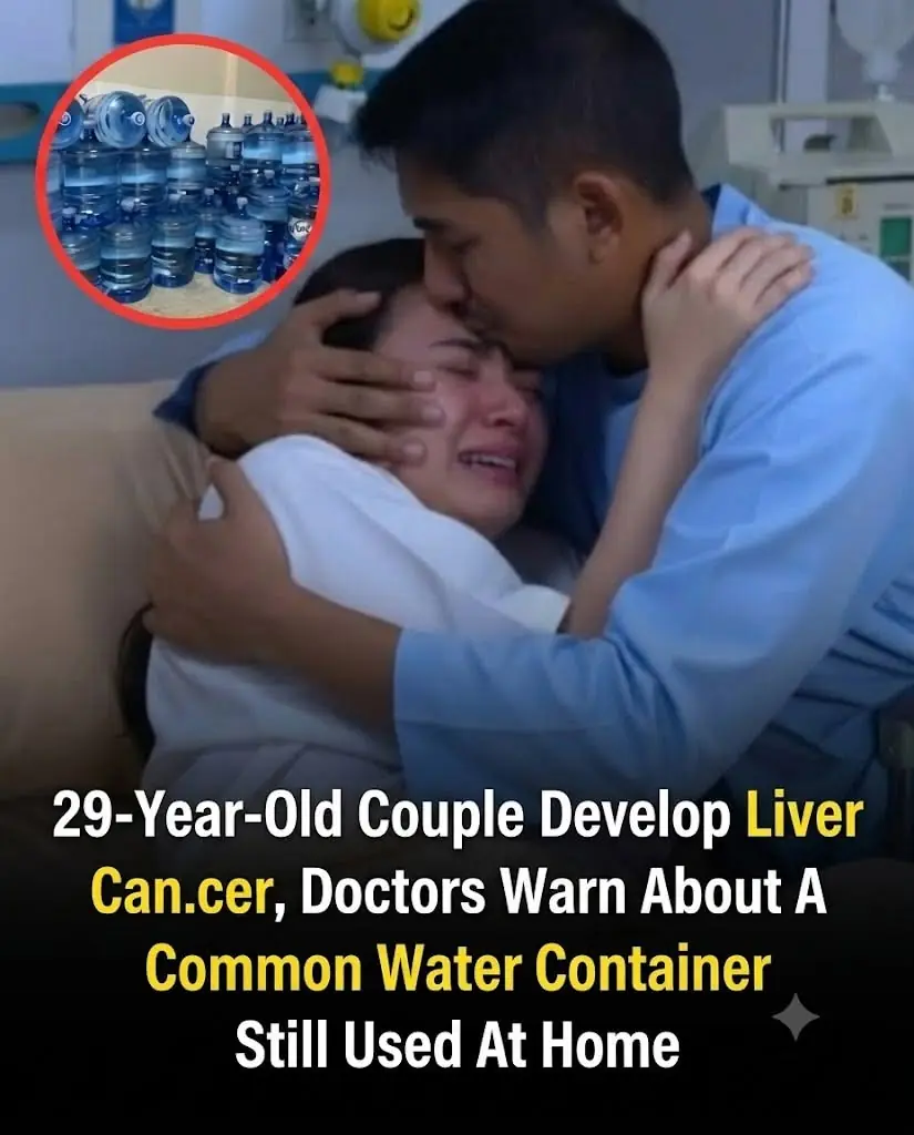 29-Year-Old Couple Diagnosed With Liver Can.cer: Doctors Warn About a Common Water Container Used in Many Homes