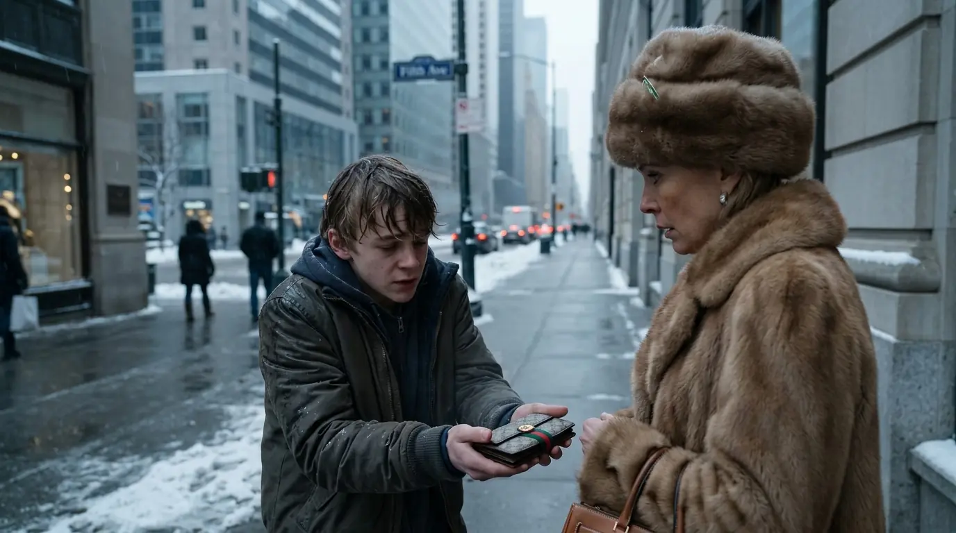 Young Man Returns a Wallet to an Old Lady — Never Knowing Who She Is