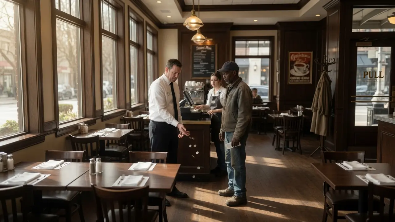 Restaurant Manager Threw a Black Man's Change on the Floor — "Pick It Up." He Chose the Wrong Customer