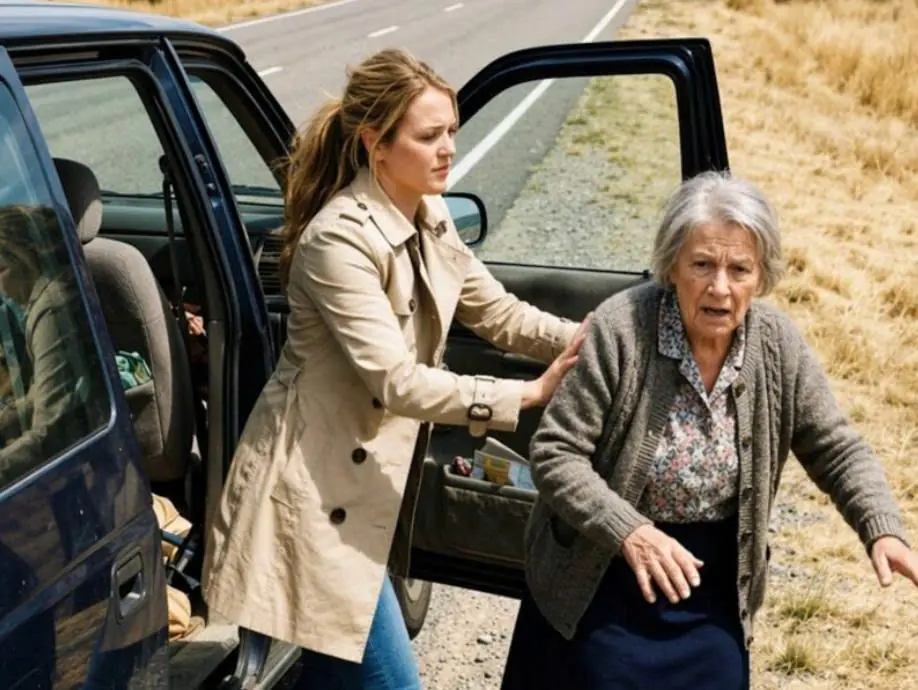 A woman abandoned her mother on the roadside and drove away, never imagining what would happen next.