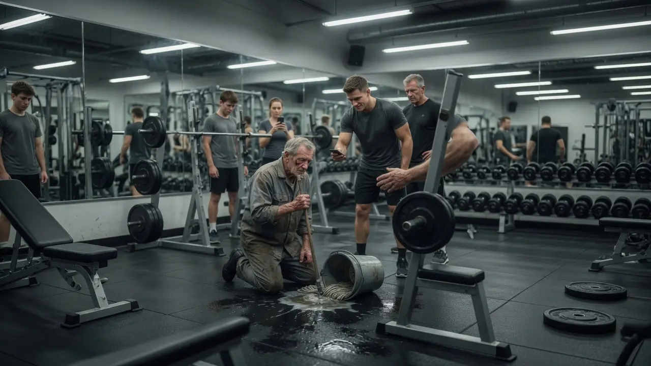 "Go Back to Your Mop, Old Man!" the Champion Mocked the Black Janitor—Until He Took Off His Jacket