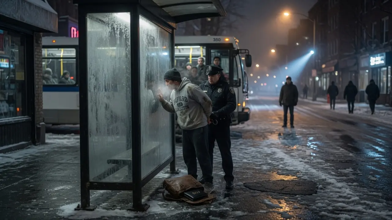 A Cop Handcuffed A White Man At A Bus Stop — Then Opened His DOJ Wallet