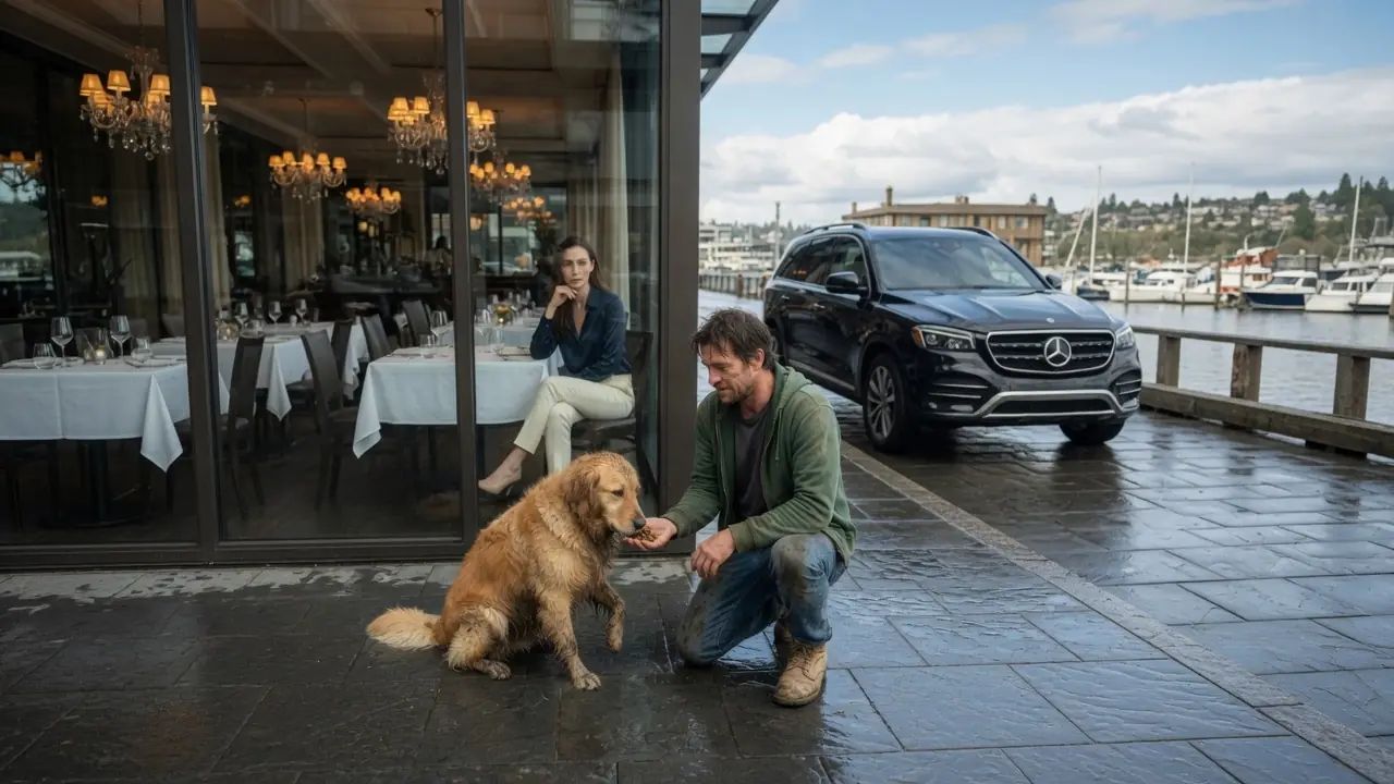 Broke Single Dad Rescued a Stray Dog — He Had No Idea It Belonged to a Heartbroken Billionaire