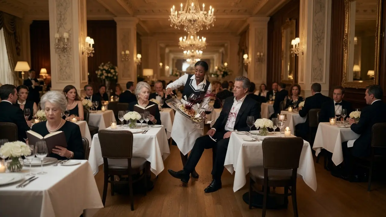 Billionaire Mocked a Black Waitress in Latin — Then He Heard the Last Reply He Expected