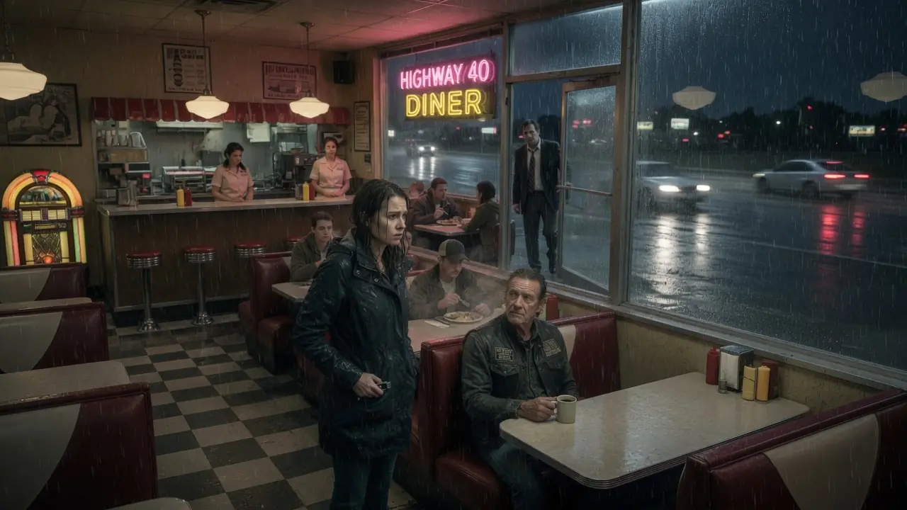 "Please Say You Know Me," She Begged the Hells Angels Biker — The Man Behind Her Went Pale