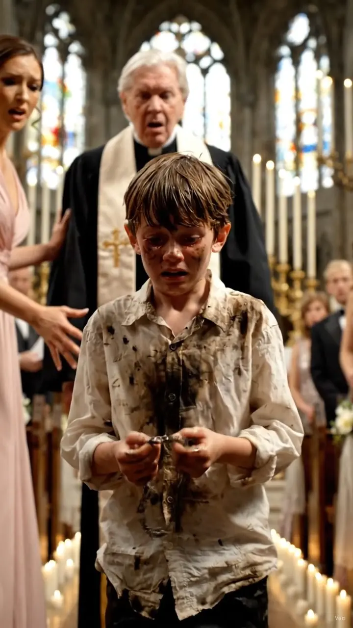 BOY (quiet, shaking):“She couldn’t come…”