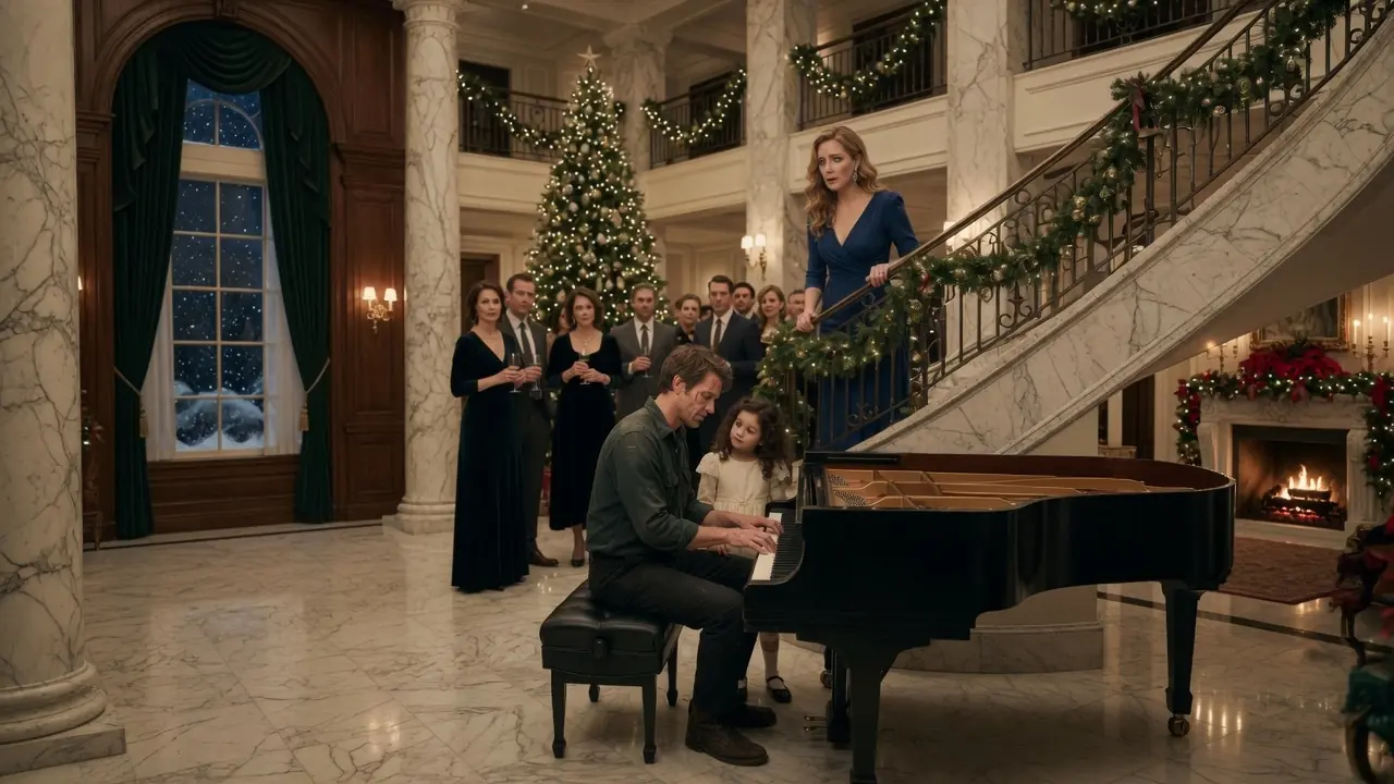 Single Dad Played a Piano Melody — The CEO Froze, Hearing the Song Her First Love Wrote for Her