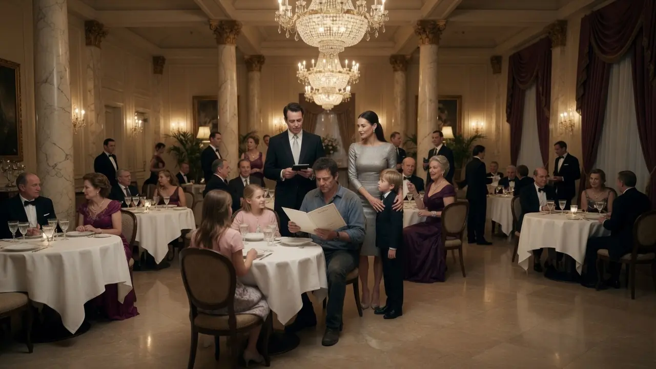 A Billionaire Takes Her Son to Dinner — Then Sees a Single Dad and Does the Unbelievable.