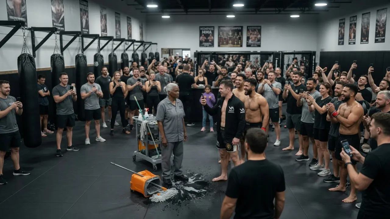 A Champion Mocked An Old Janitor — Then She Stepped Onto The Mat