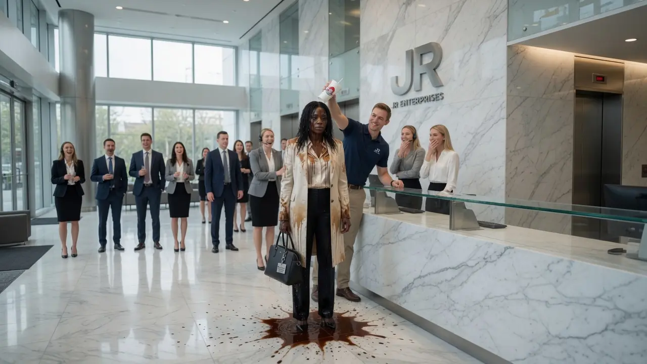 Staff Threw Soda On A Black Woman As A “Prank” — Then The Company Owner Walked In And Said, “She’s My Wife”