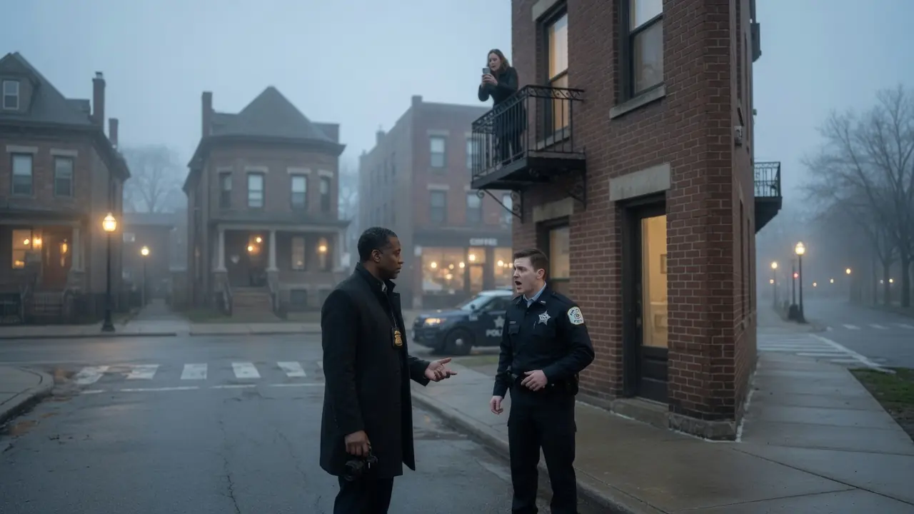 A Rookie Cop Forced A Calm Stranger To His Knees — Then A Balcony Camera Caught Everything