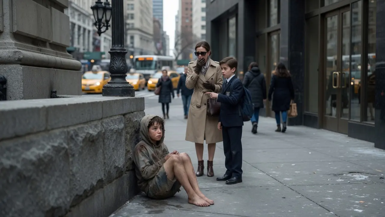 A Wealthy Mother Saw A Homeless Boy Outside Her Son’s School — And Discovered He Was Her Lost Twin