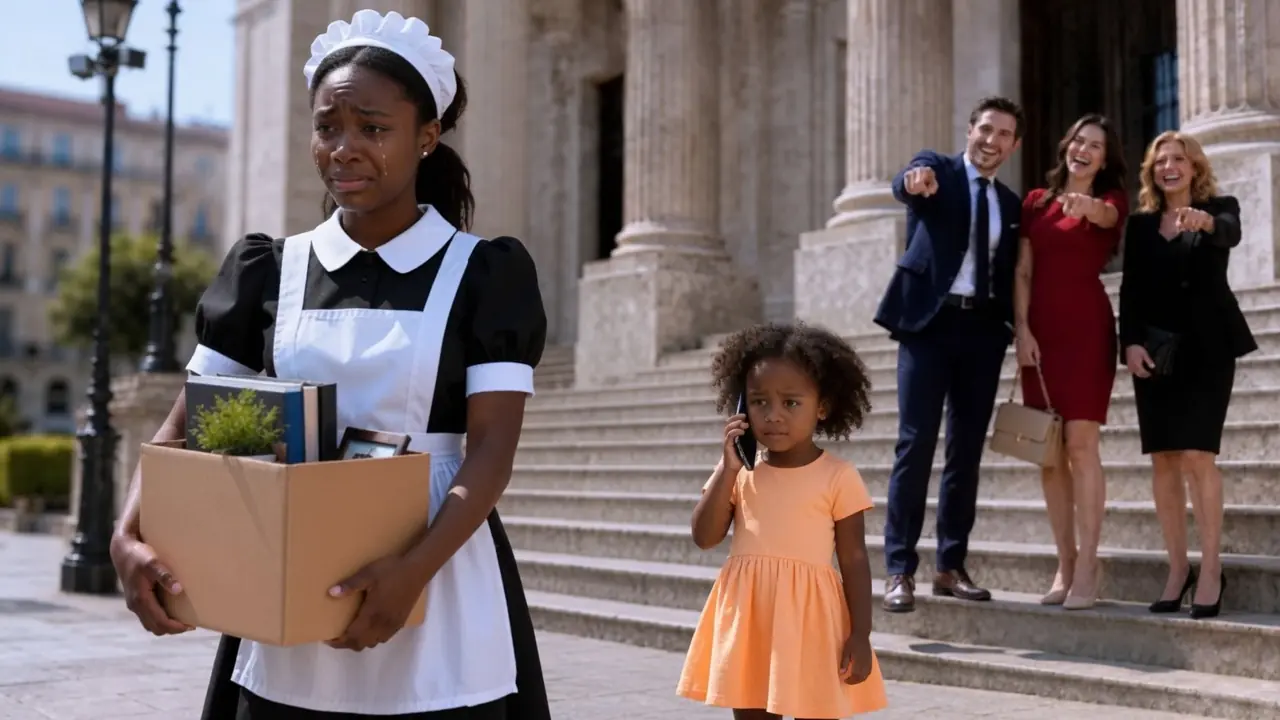 After the Maid Was Fired, Her Toddler Made One Phone Call — The Billionaire Fired Everyone