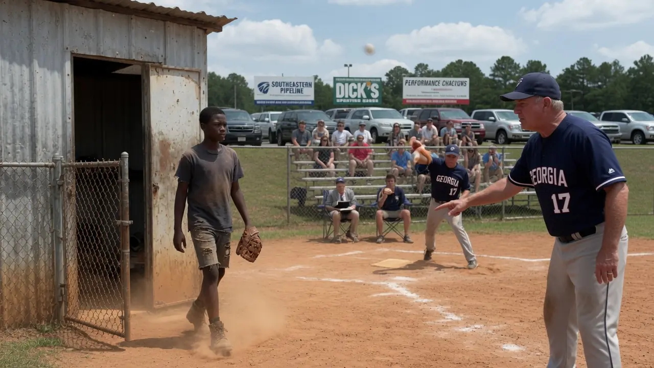 The Lawn Boy Stepped Onto The Mound — And The Bleachers Went Silent