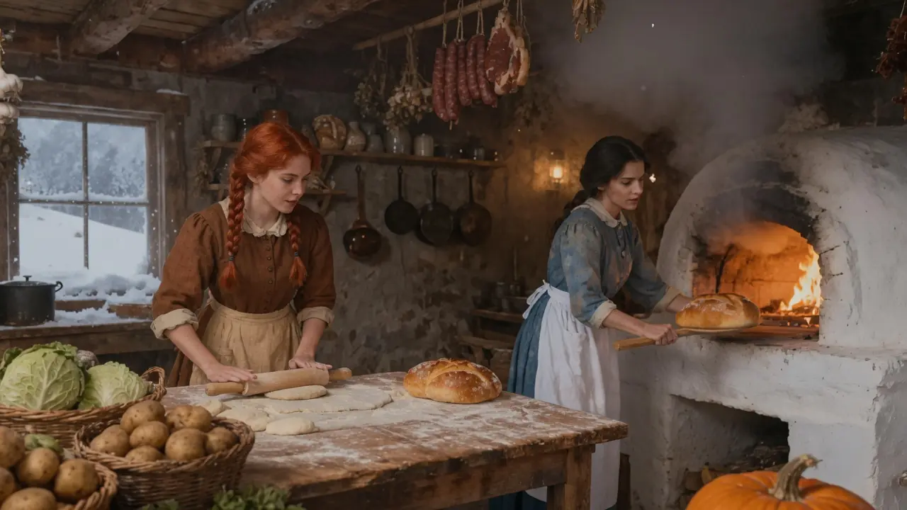 They Expected Frozen Sisters in a Blizzard — Instead They Found Fresh Bread and a Warm Haven