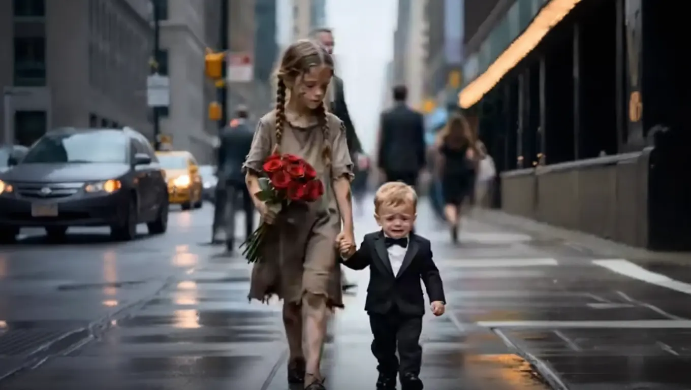 She Thought The Flower Girl Was Using Her Son — Until She Saw The Other Half Of Her Heart Necklace