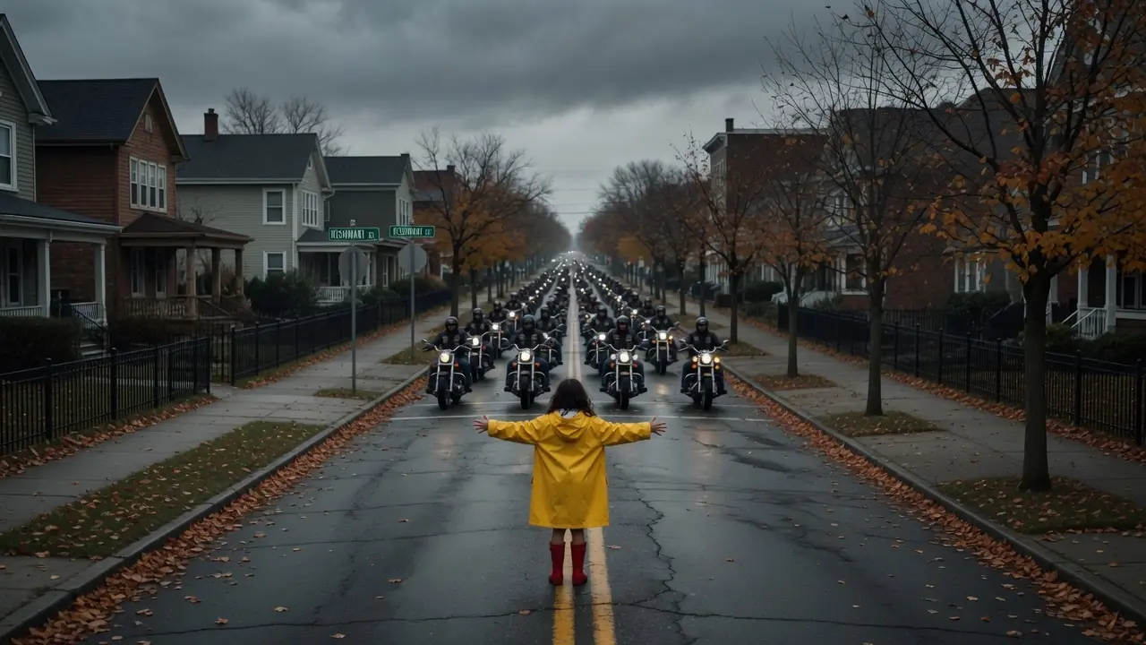 “Don't Touch Your Bikes!” a Little Girl Warned 500 Hells Angels — Nobody Expected Why