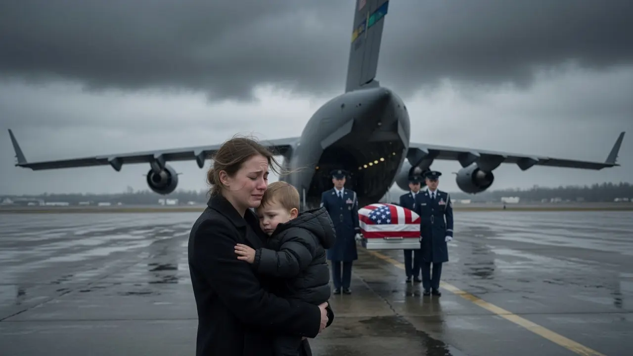 Toddler Reached for His Father's Flag-Draped Coffin — The Story Behind That Heartbreaking Moment