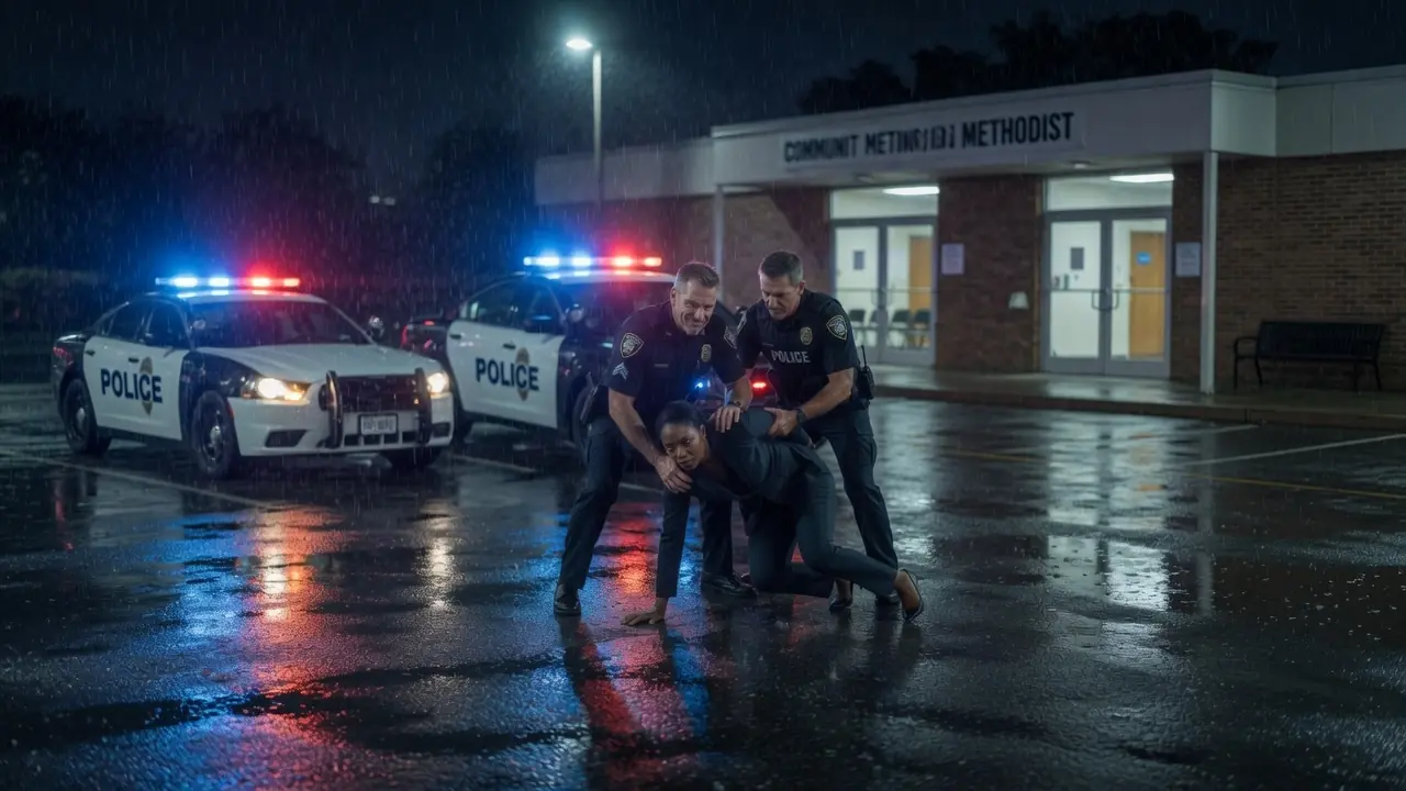 Two Officers Forced A Woman Down On The Pavement — Then Her Calm Voice Made Them Freeze