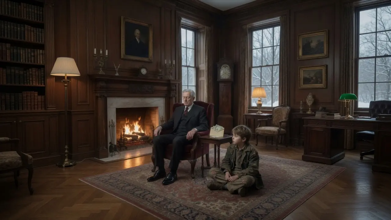 Billionaire Pretended to Sleep to Test a Poor Boy — What the Boy Did Made Him Cry All Night