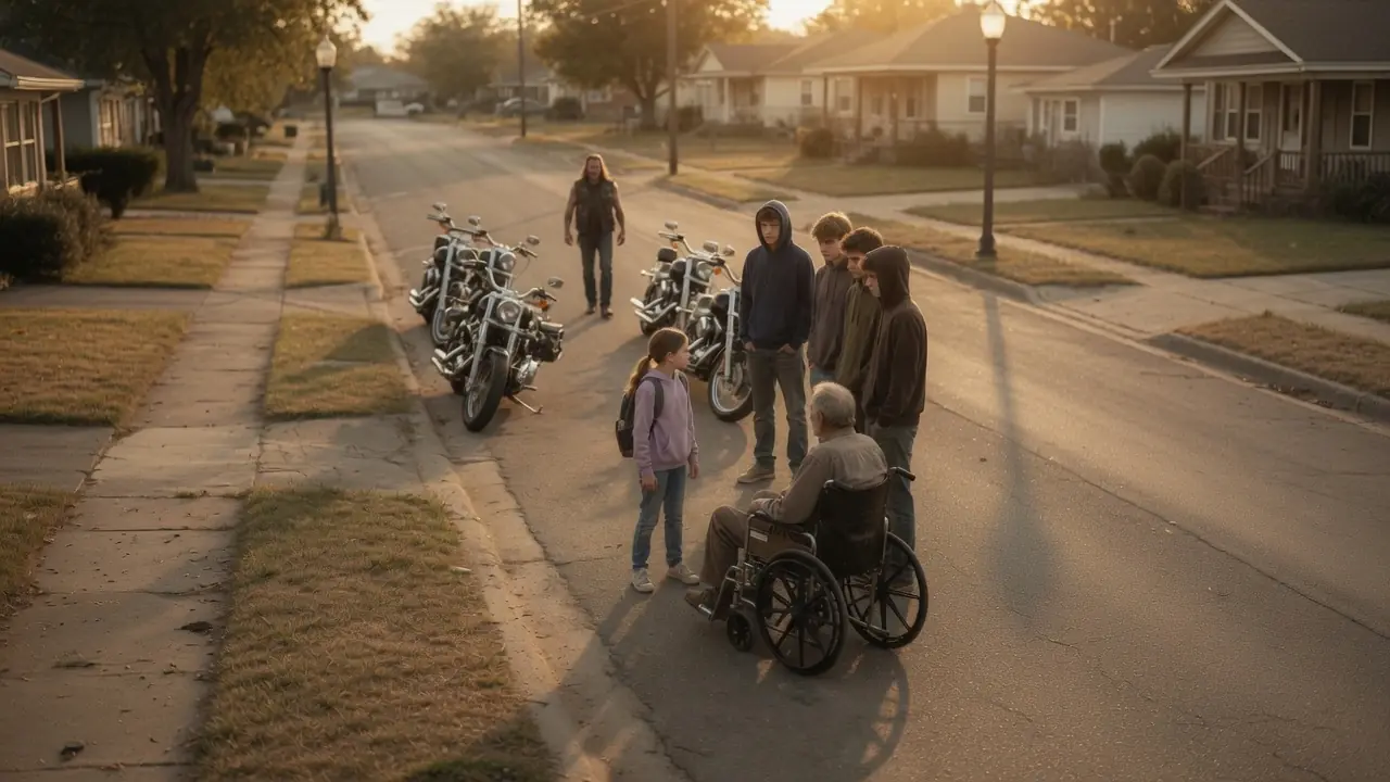 9-Year-Old Stood Between Bullies and a Stranger in a Wheelchair — 237 Hells Angels Were There by Dusk