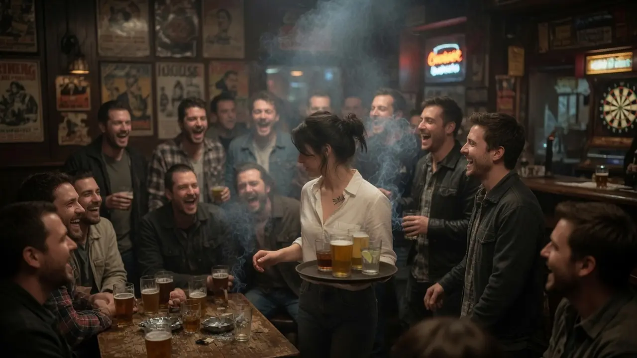 Biker Ripped the Waitress’s Shirt — What He Saw Froze the Whole Bar