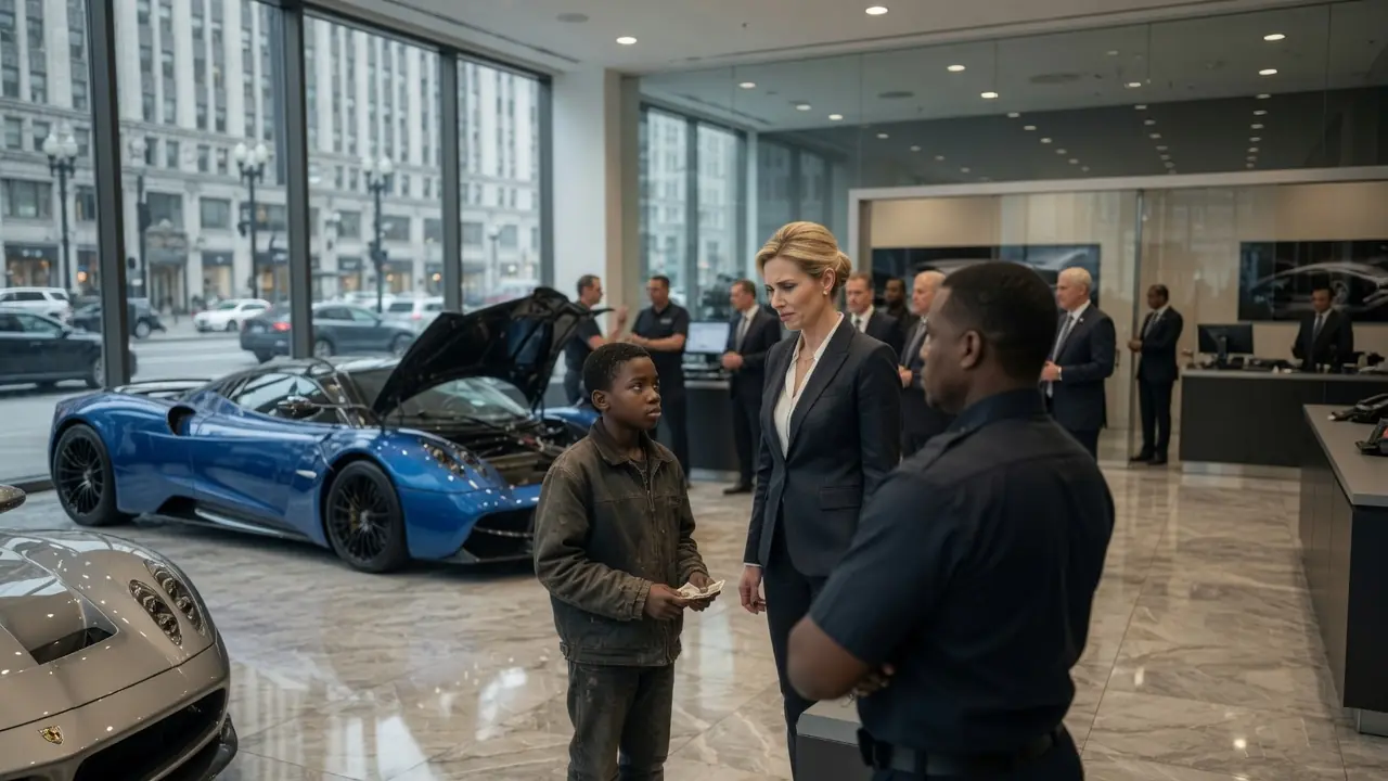 A Rich Showroom Owner Mocked A Poor Black Boy — Then He Fixed A $2 Million Pagani In Minutes